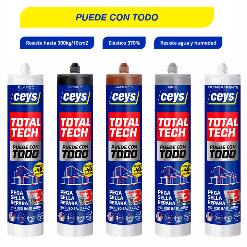 Adhesivo polímero Total Tech