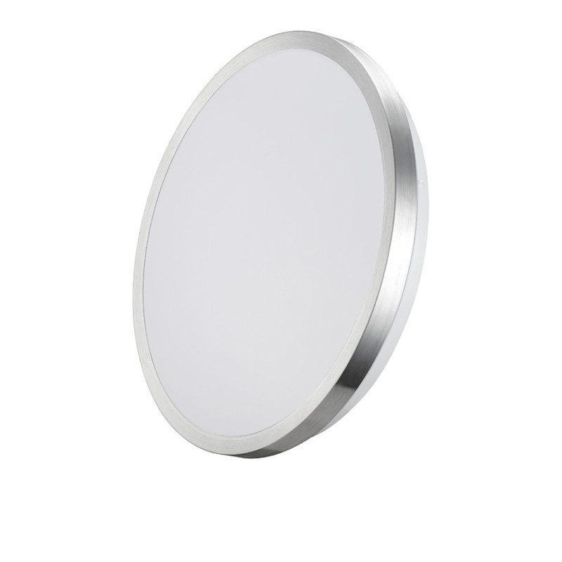 Aplique de techo led circular cromado