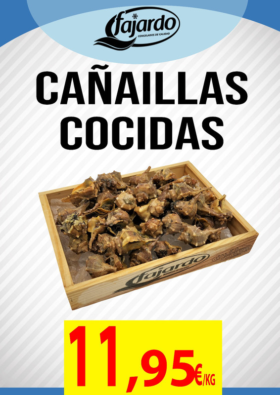 Cañaillas Cocidas
