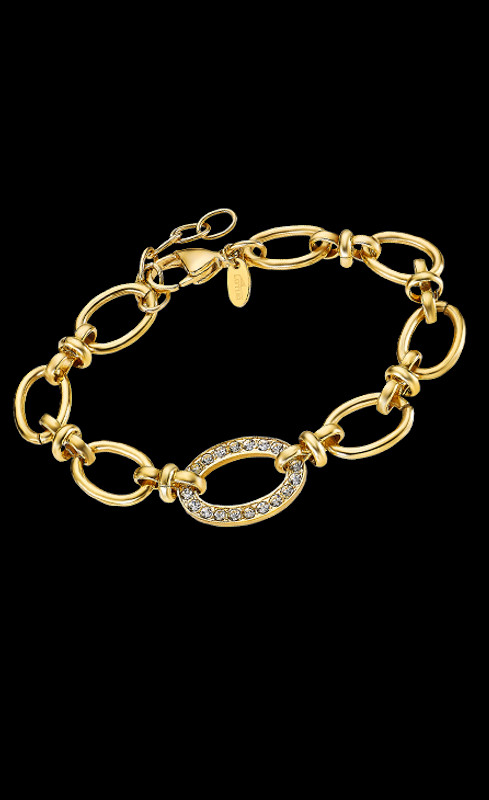 Pulsera acero dorada Lotus Style