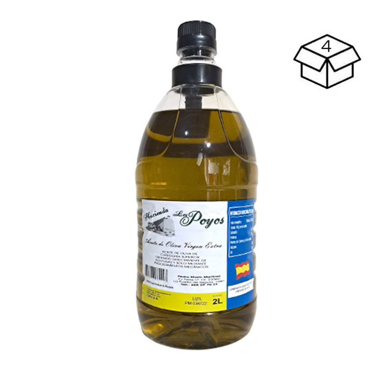 Aceite de Oliva Virgen Extra – Pack de 4 garrafas de 2L campaña 2024/2025