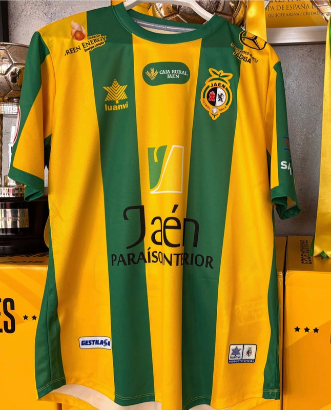 NUEVA CAMISETA JAÉN PARAÍSO INTERIOR