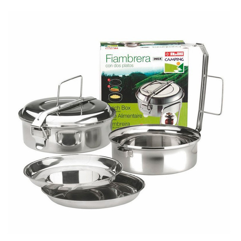 Fiambrera acero inoxidable