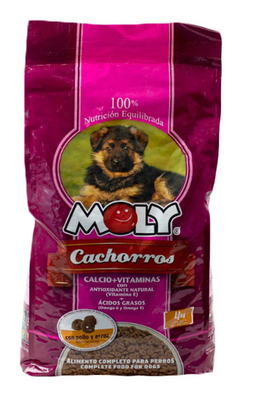 Pienso Moly Cachorros 4 kg