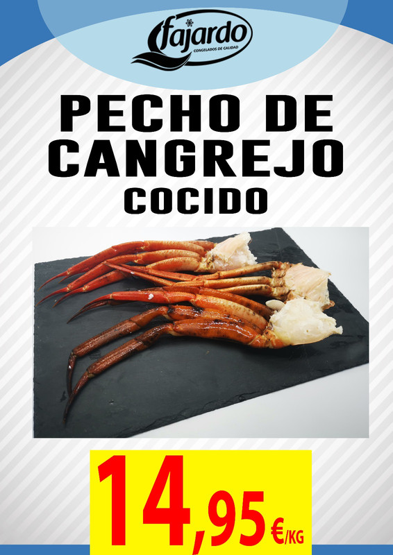Pecho de Cangrejo Cocido